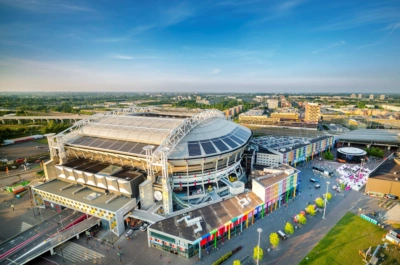 Ajax al voor seizoenstart op kop: Eerste voetbalwedstrijd in de Johan Cruijff ArenA op 100% groene energie